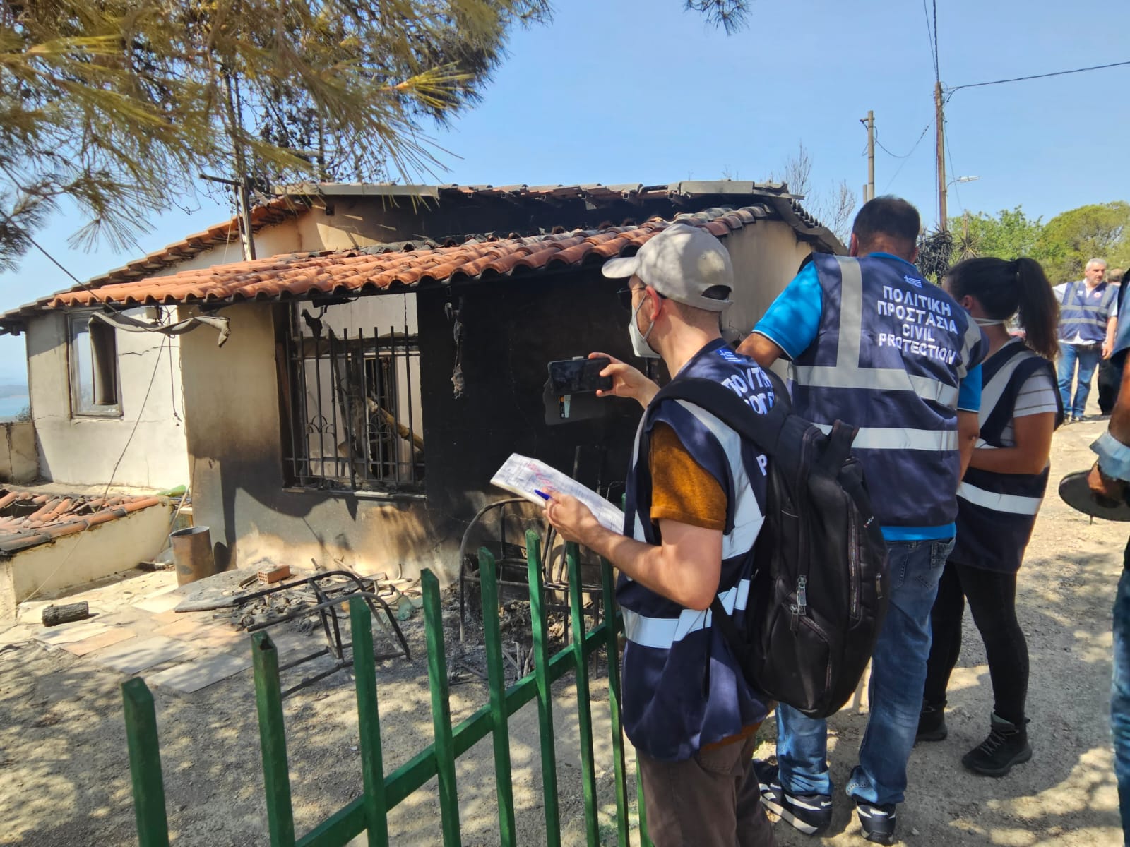 Ολοκληρώθηκε η πρώτη φάση αυτοψιών και καταγραφής των ζημιών στις περιοχές που επλήγησαν από τις πρόσφατες πυρκαγιές