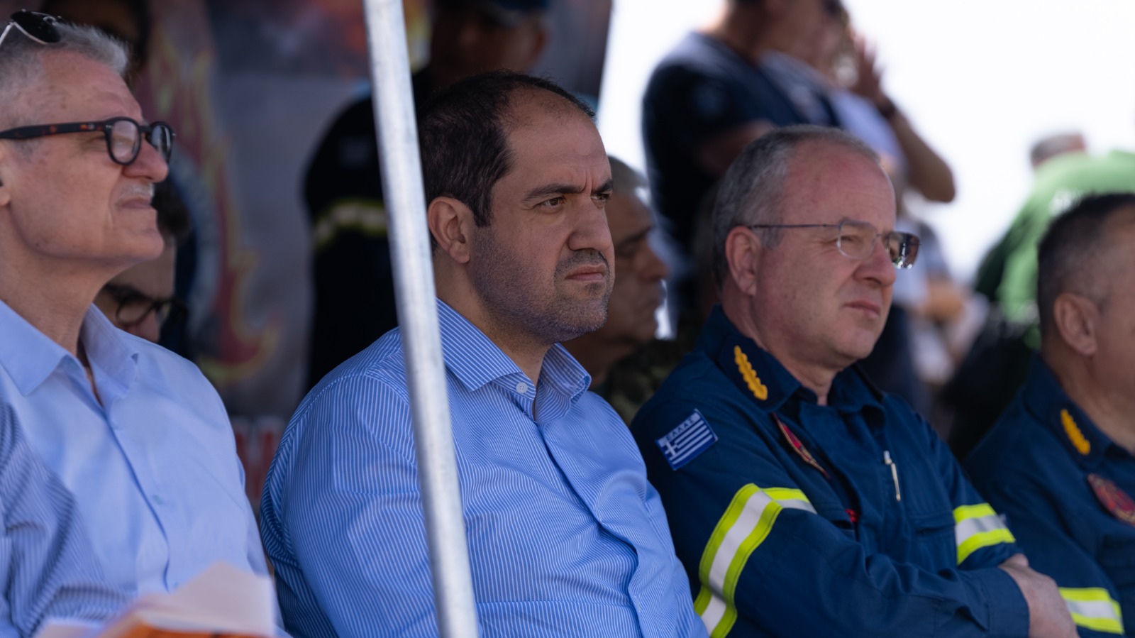 Παρουσία Υπουργού Κλιματικής Κρίσης και Πολιτικής Προστασίας Γιάννη Κεφαλογιάννη στην άσκηση «ΔΙΑ ΠΥΡΟΣ 2025»