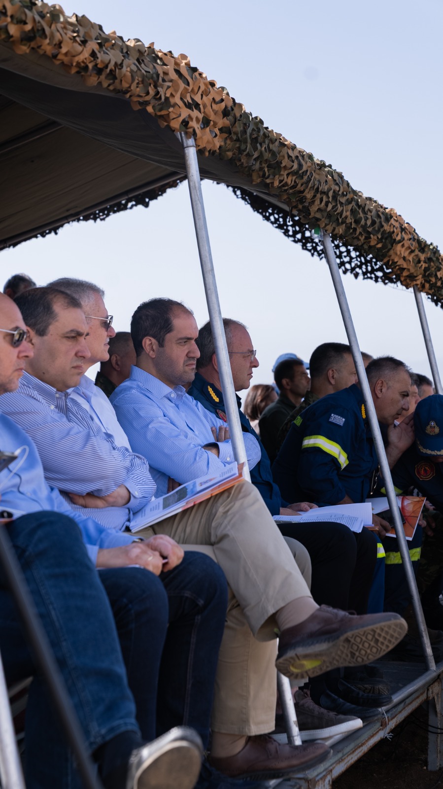 Παρουσία Υπουργού Κλιματικής Κρίσης και Πολιτικής Προστασίας Γιάννη Κεφαλογιάννη στην άσκηση «ΔΙΑ ΠΥΡΟΣ 2025»