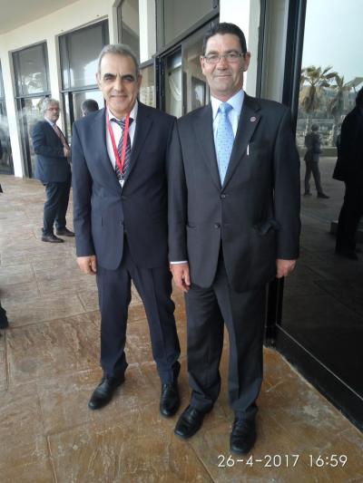 Ο Γενικός Γραμματέας Π.Π. με τον Επικεφαλή της Εθνικής Αρχής Πολιτικής Προστασίας της Μάλτας κ. Emanouel Psailia